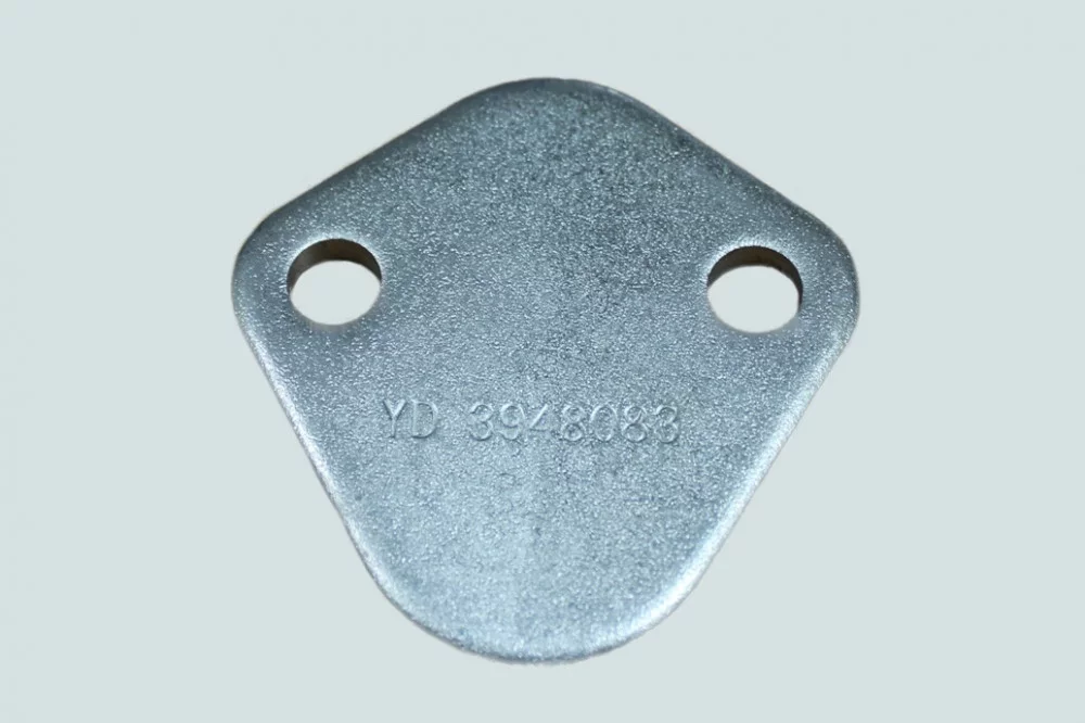 фото пластина крышки тнвд (защитная) 4isbе, 6isbe, qsb  3948083 